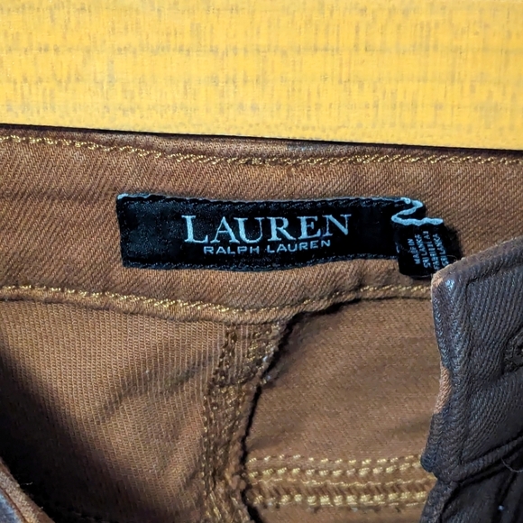 Ralph Lauren Coated Denim, US8 - Picture 4 of 4